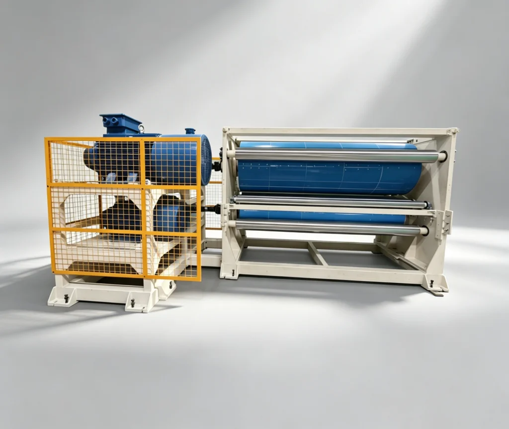 corrugator drive roll stand