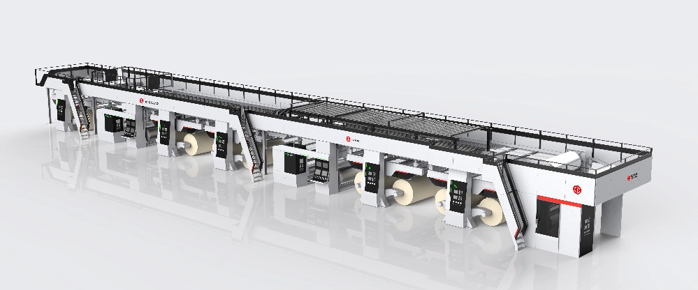 corrugator overhead bridge conveyor BC-D4