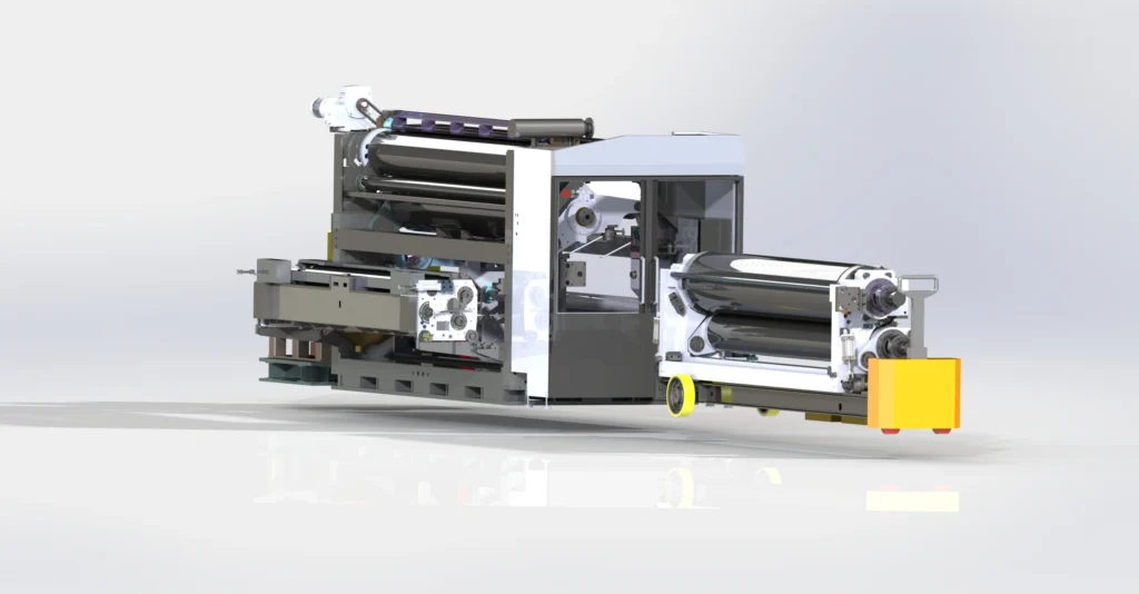 MULTI - CASSETTE SINGLE FACER(VACUUM-ASSISTED INTERNAL SUCTION)MSF-40C