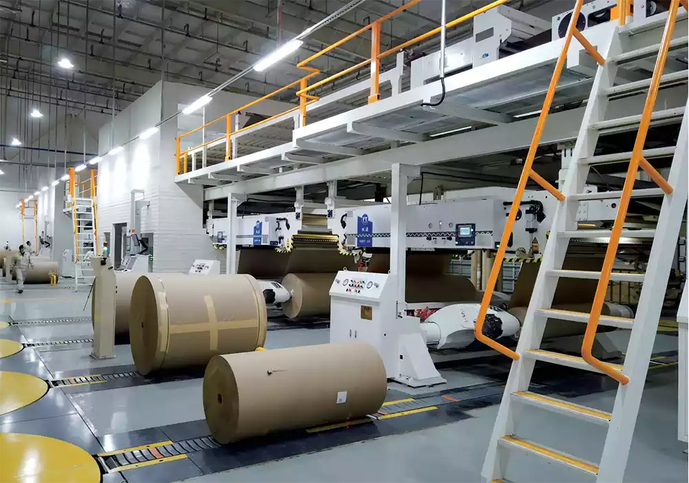 high-quality production of corrugated board